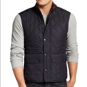 Barbour Lowerdale Black Quilted Vest
